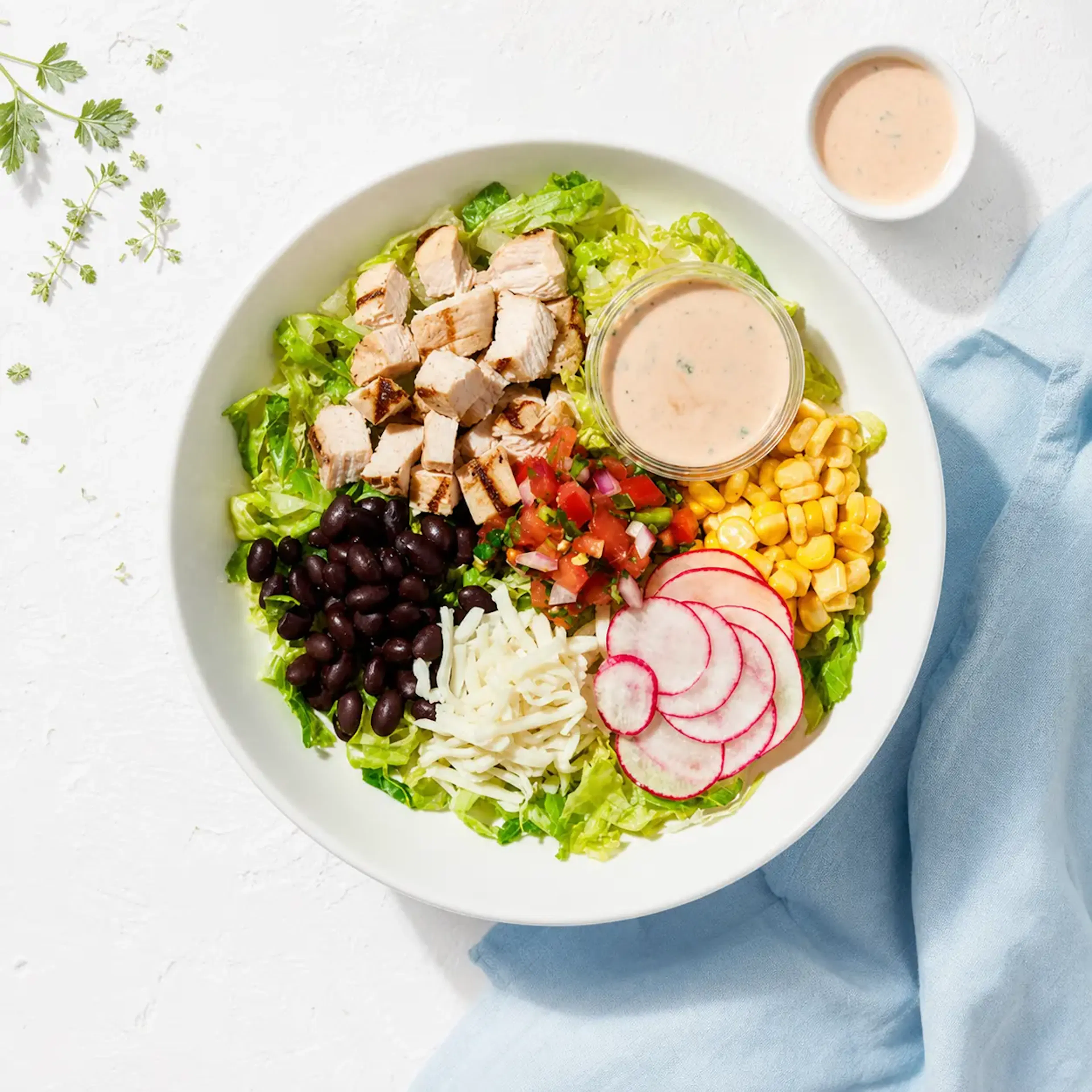 Southwest BBQ Ranch Chicken Salad