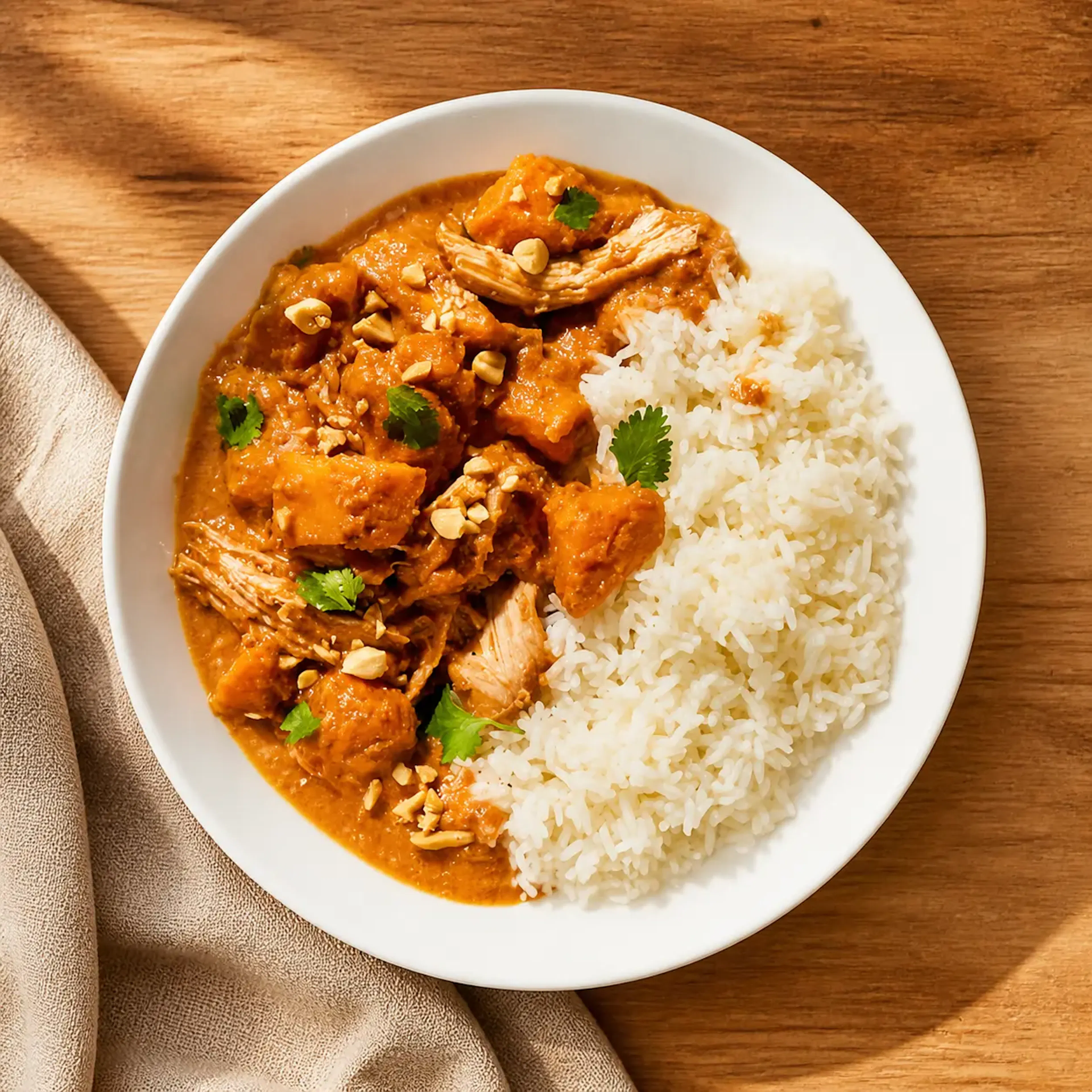 Ghanaian Chicken Peanut Stew