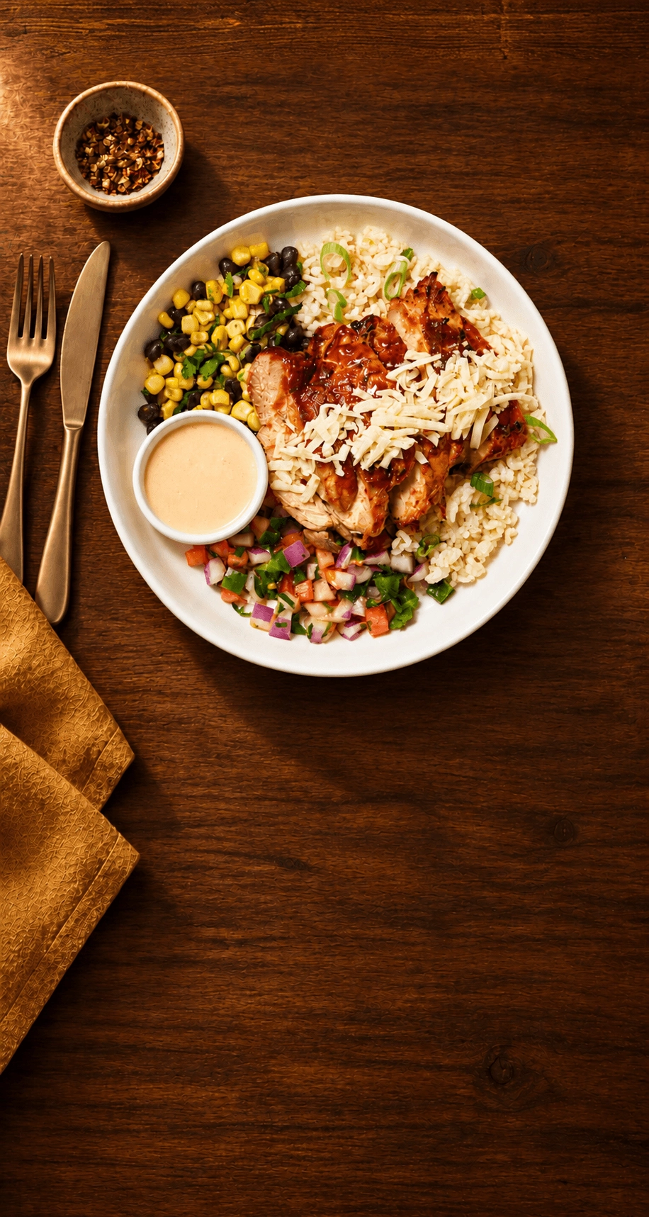 BBQ Chicken Burrito Bowl