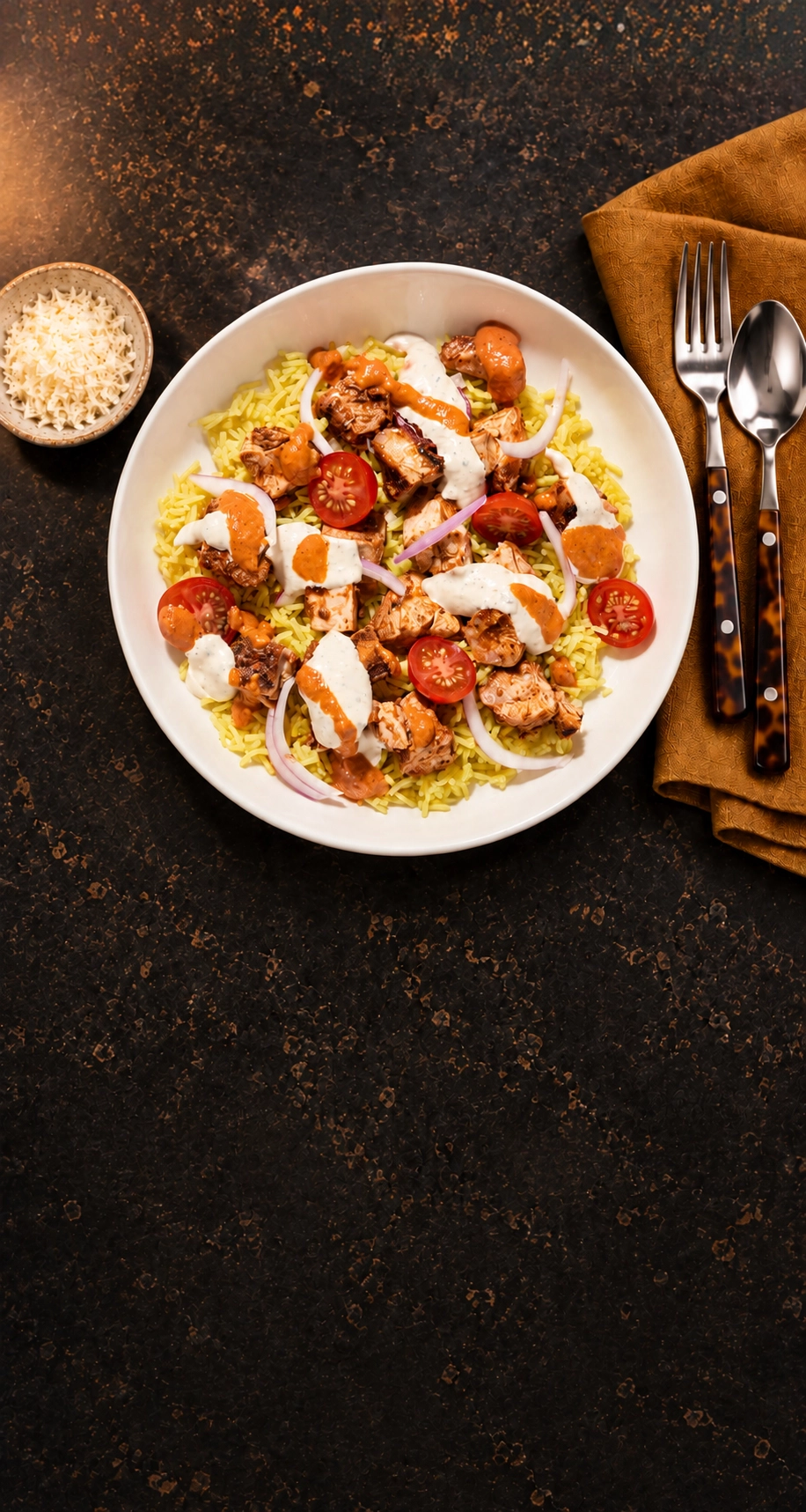 Chicken Shawarma Rice Bowl